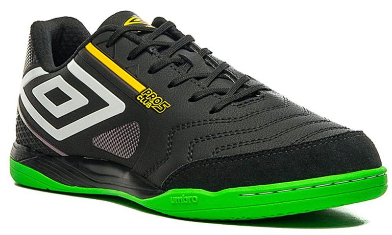 Umbro pro 5　ターフ　futsal soccer Chuteira Futsal Umbro Pro 5 Bump Club Masculina Preto / Laranja